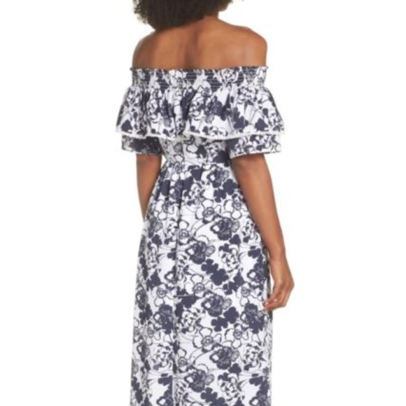 Chelsea28 – Off the Shoulder Ruffle Maxi Dress - Picture 3 of 5